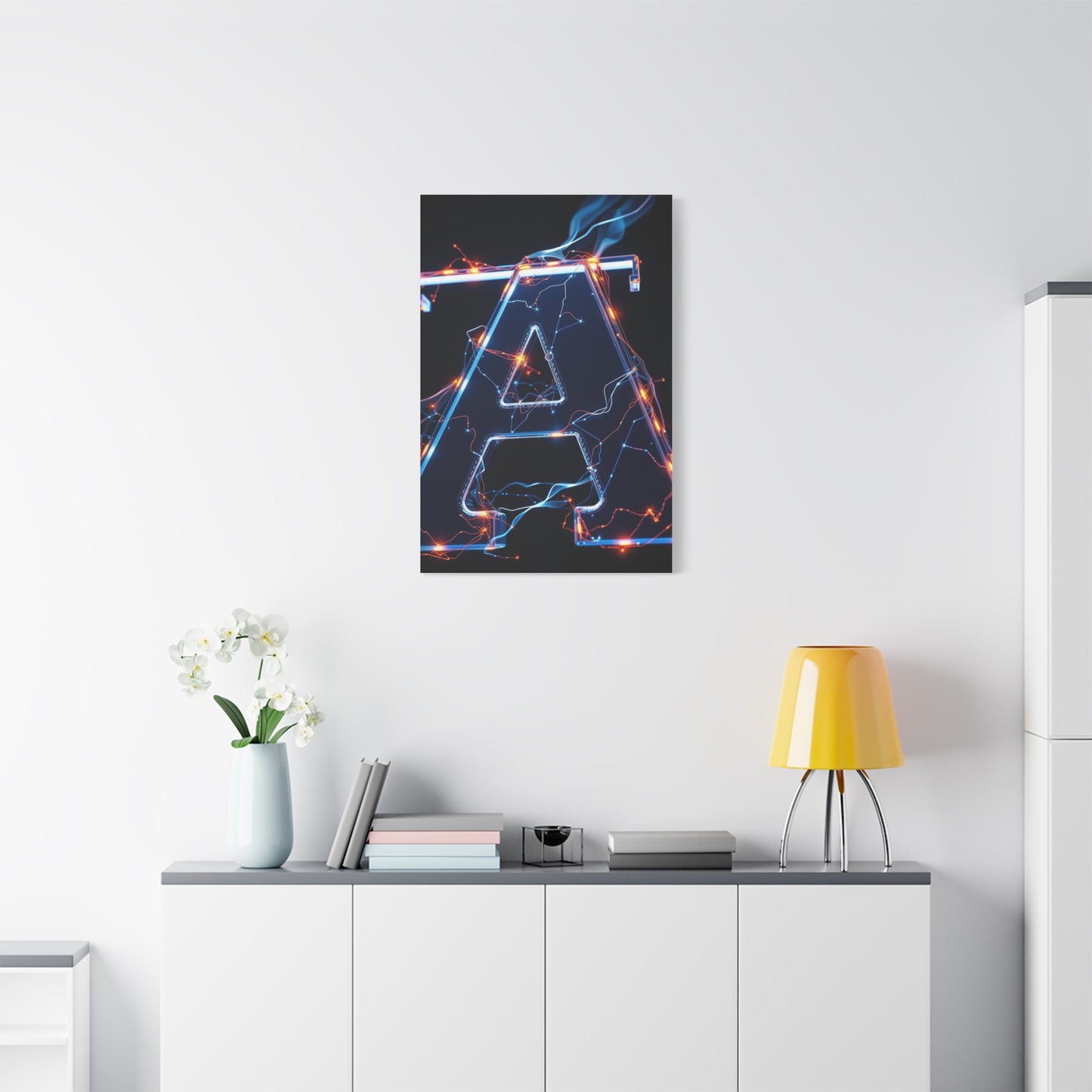 Supreme A Alphabet & Letter Art Collection Wall Art & Canvas Print