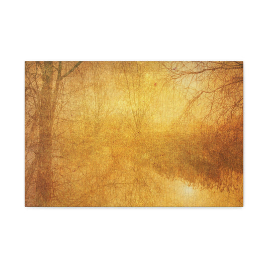 Golden Autumn Haze Wall Art & Canvas Prints