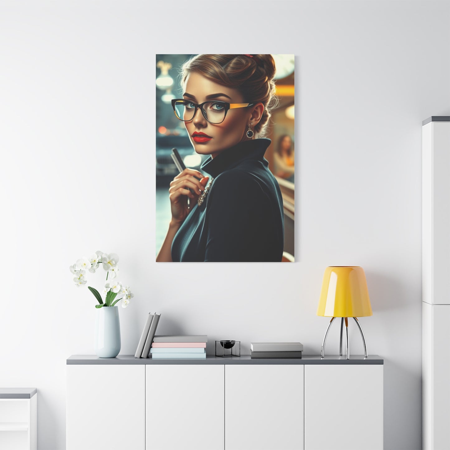 Collection Breakfast At Tiffany’s Characters Art Art Wall Art & Canvas Print