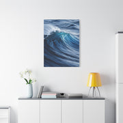 Dynamic Ocean Curl Motion Detail Wall Art & Canvas Print