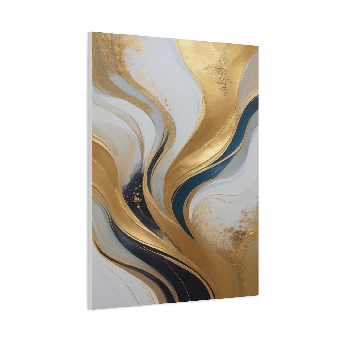 Golden Waves Wall Art & Canvas Prints