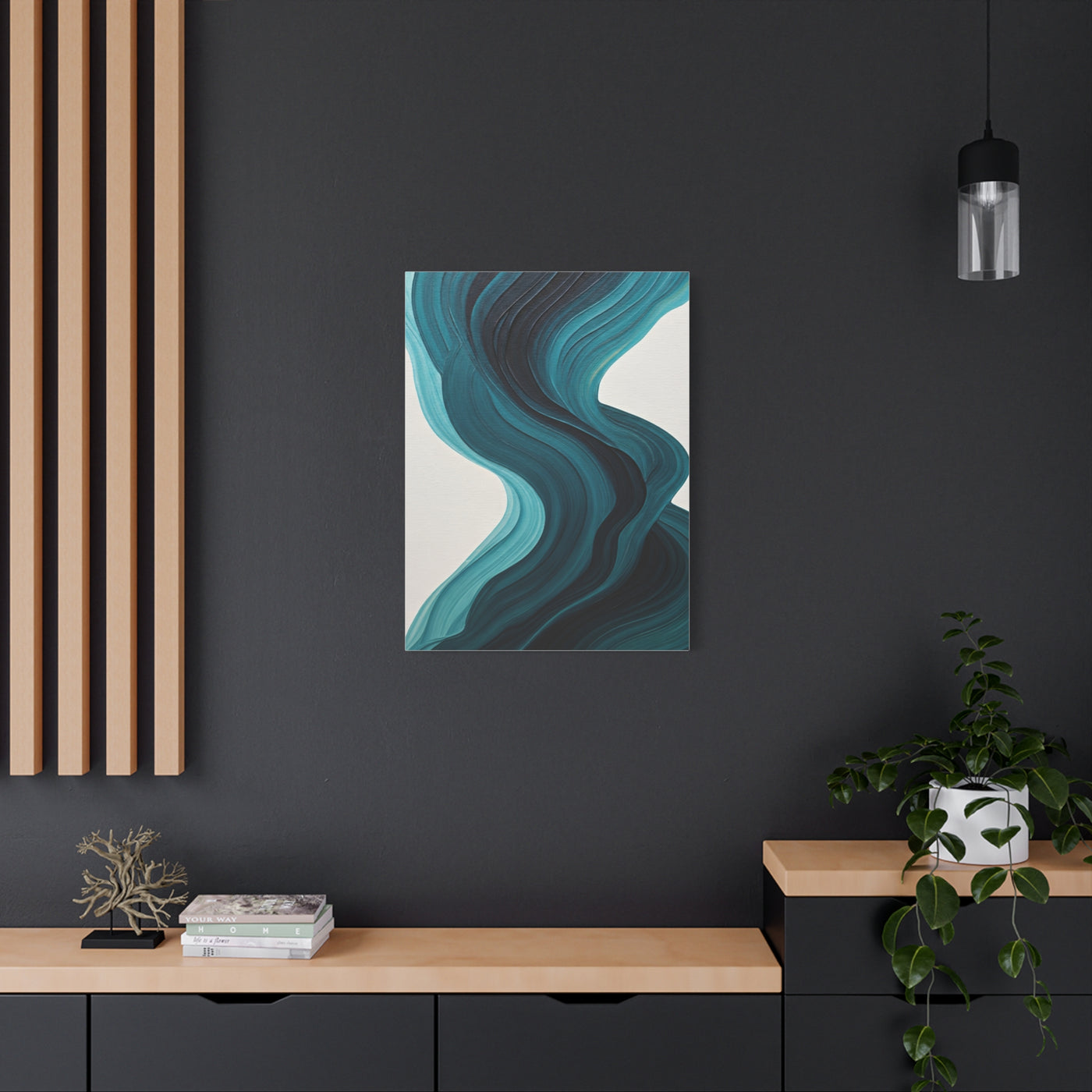 Ocean Veil Abstract Wall Art & Canvas Prints