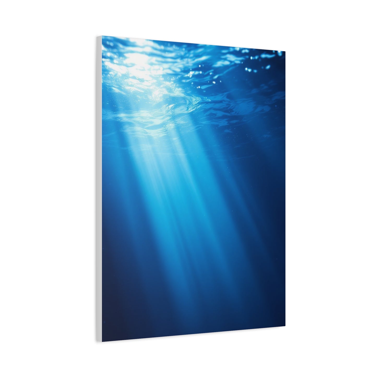 Sunbeams Beneath the Ocean Surface Wall Art & Canvas Prints