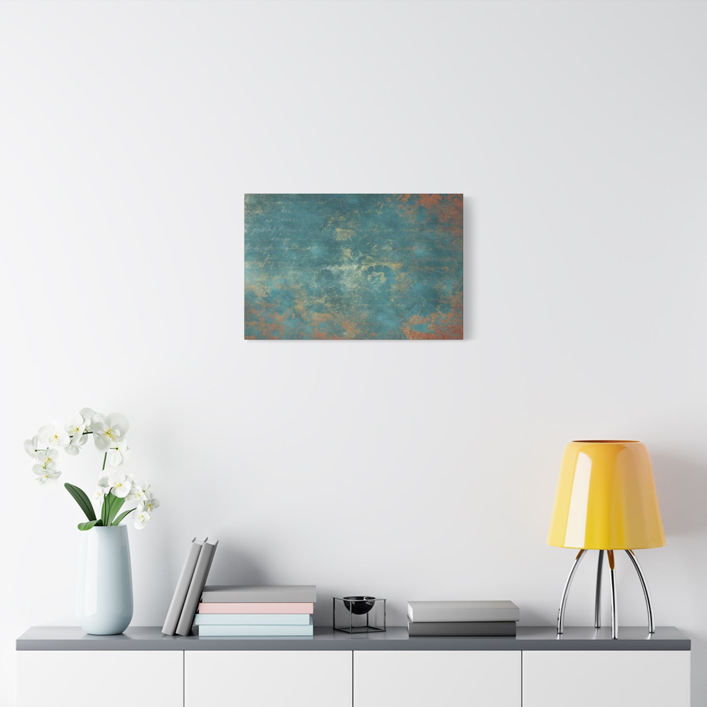 Teal Rust Reverie Wall Art & Canvas Prints