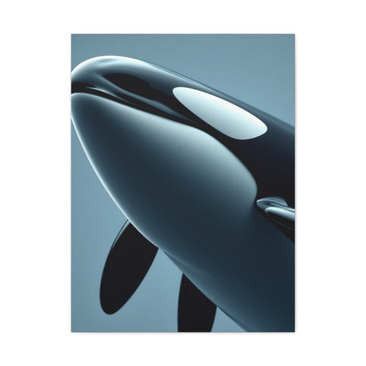 Orca Symphony on Canvas