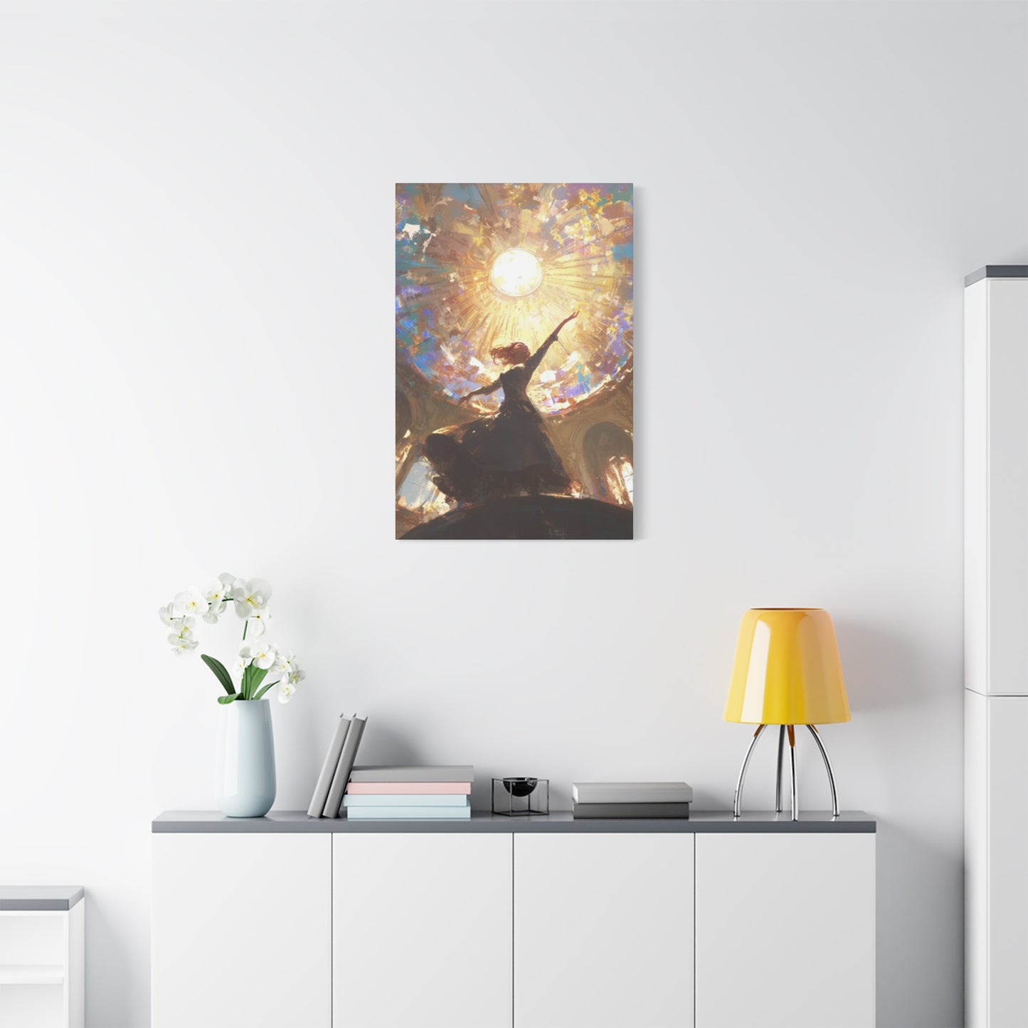 Women Dancing God Light Wall Art & Canvas Prints