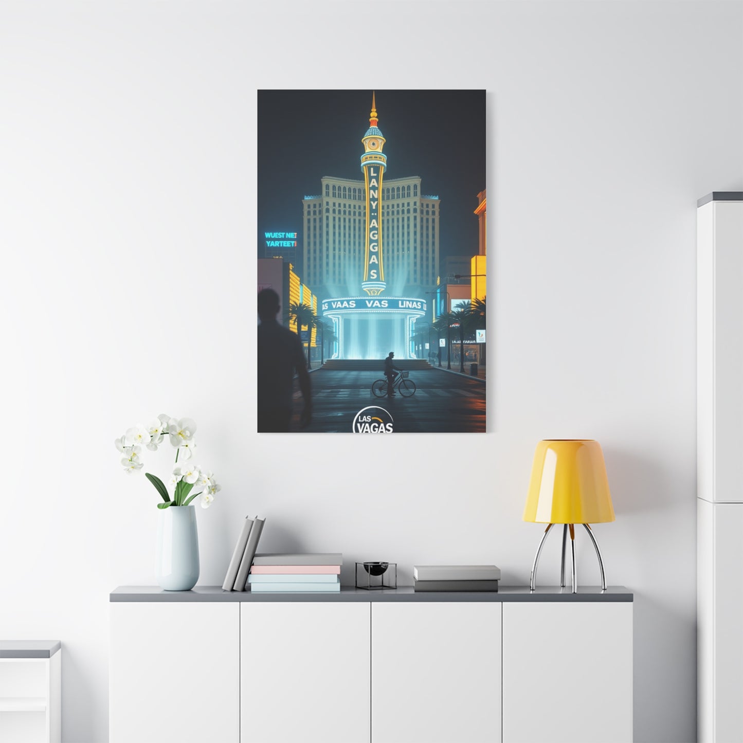 Las Vagas Art Canvas Art 8 Wall Art & Canvas Print