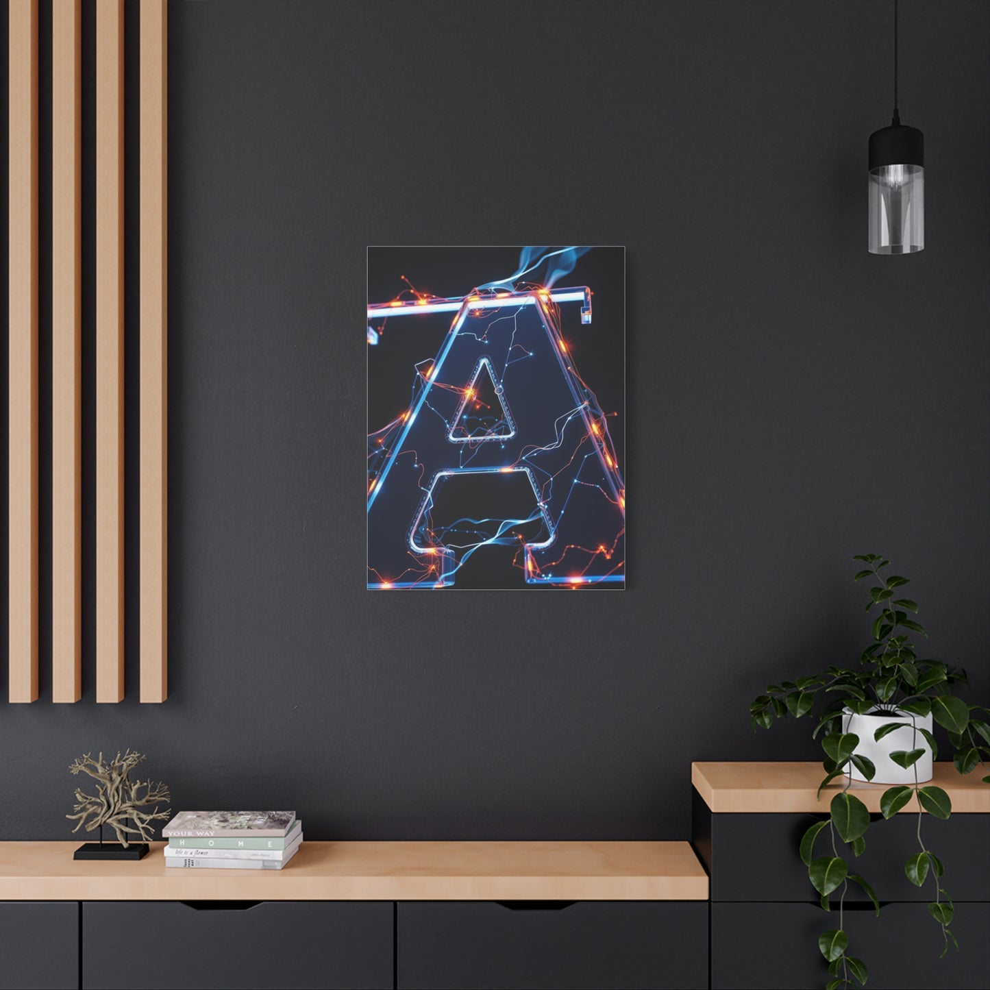 Supreme A Alphabet & Letter Art Collection Wall Art & Canvas Print