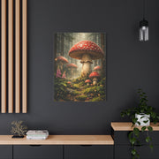Fantasy Mushroom Forest Panorama Wall Art & Canvas Print