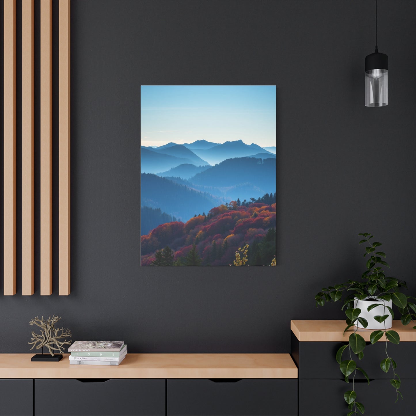 Great Smoky Mountain National Park Art Canvas Art 4 Wall Art & Canvas Print