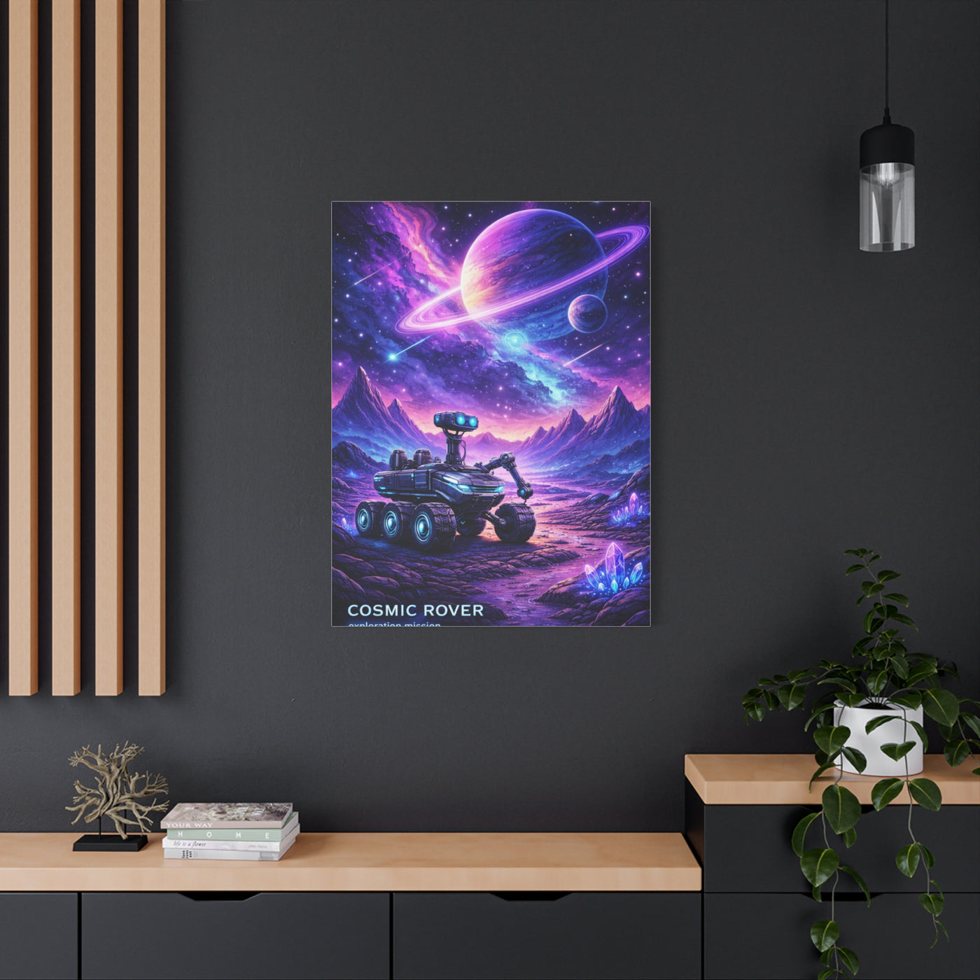 Cosmic Rover Exploration Wall Art & Canvas Print