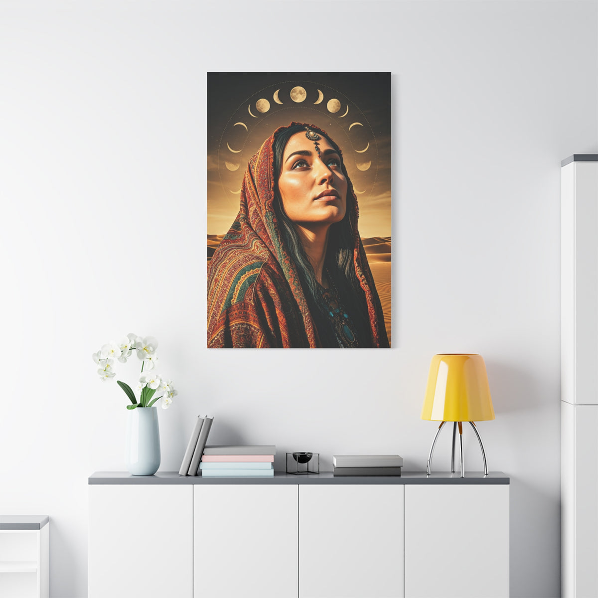 Celestial Bohemian Muse Wall Art & Canvas Prints