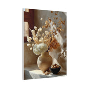 Neutral Dried Autumn Arrangement Wall Art & Canvas Print
