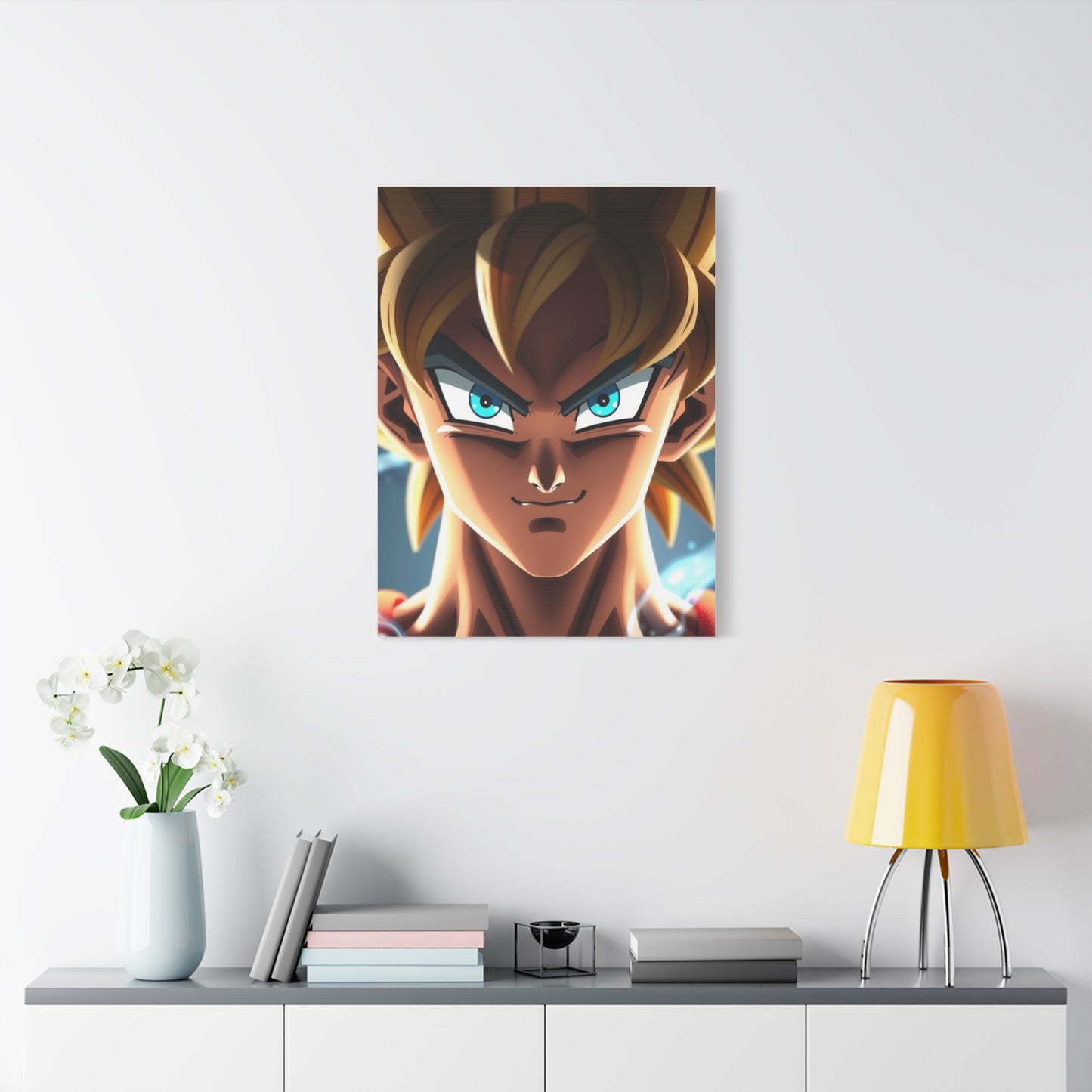 Epic Saiyan Reverie Canvas Art