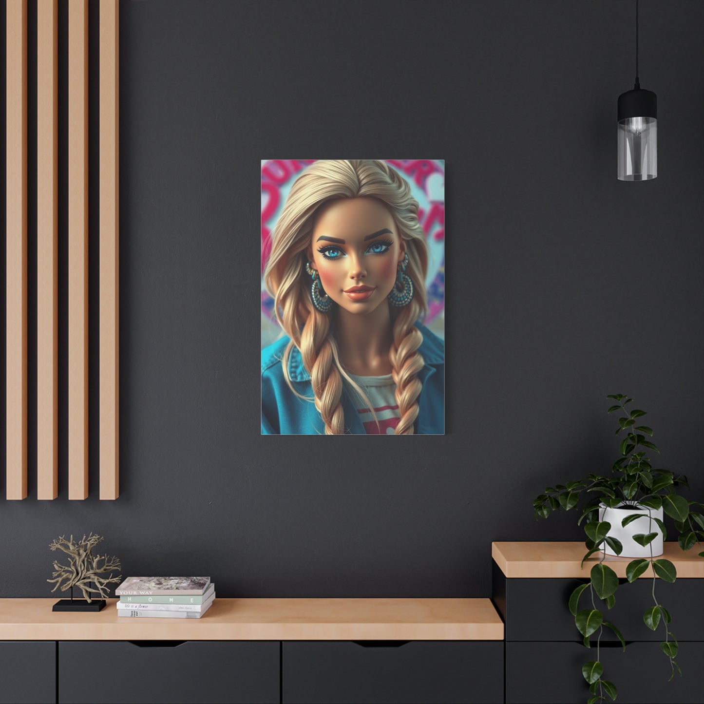 Barbiecore Art Refined Canvas Wall Art & Canvas Print