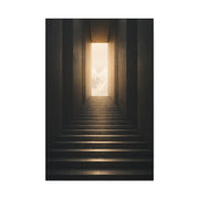Staircase to Light Motivation Wall Art & Canvas Print