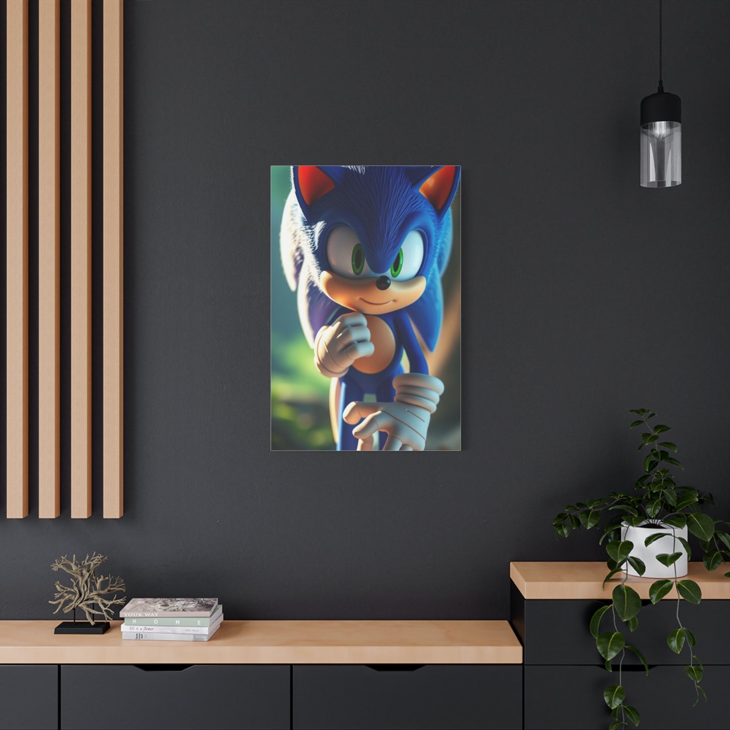 Supreme Sonic the Hedgehog Art Beautiful Collection Wall Art & Canvas Print
