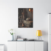 Hickory Golf Locker Room Still Life Wall Art & Canvas Print