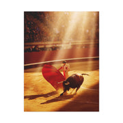 Golden Arena Matador Bullfight Wall Art & Canvas Print