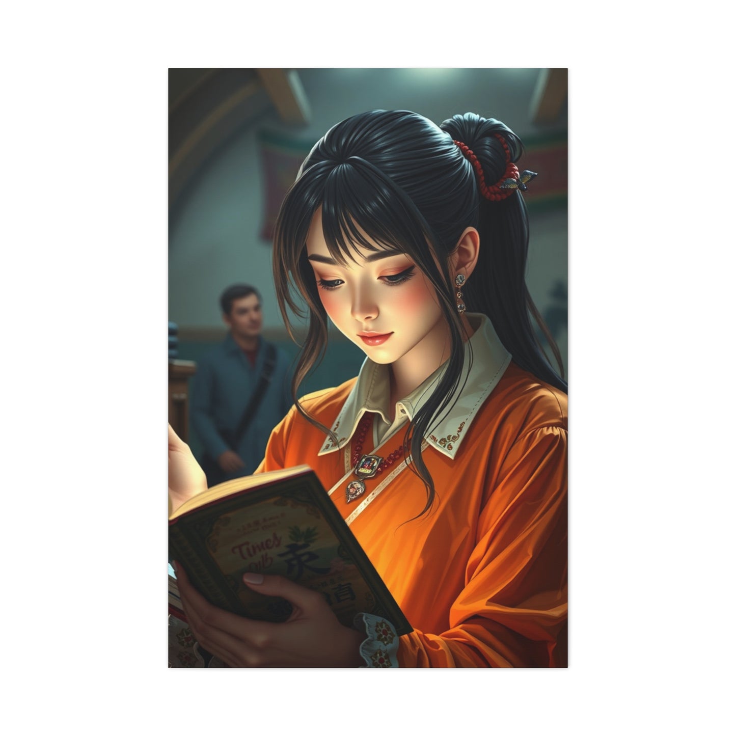 Supreme Reading Wall Art Beautiful Collection Wall Art & Canvas Print