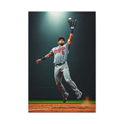 Outfield Catch Spotlight Glory Wall Art & Canvas Prints