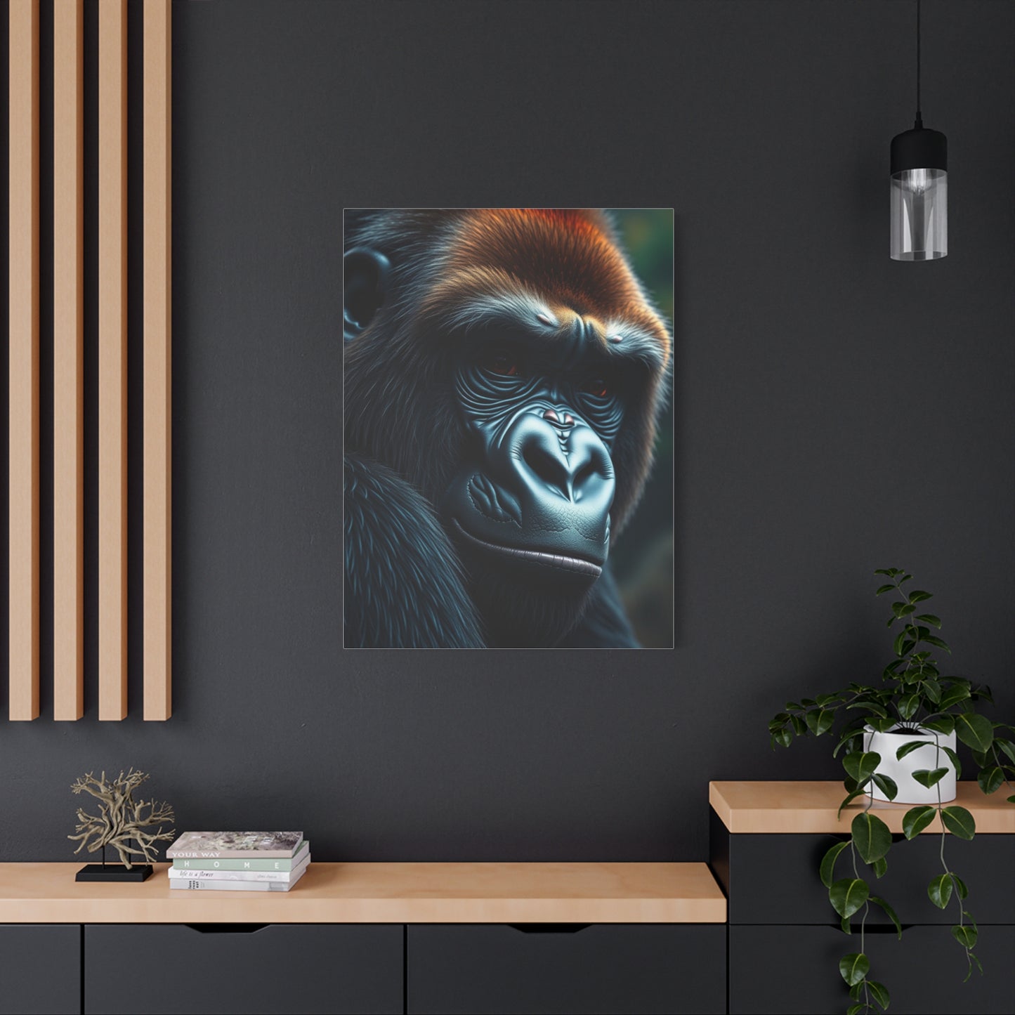 Gorilla Art Supreme Canvas Wall Art & Canvas Print