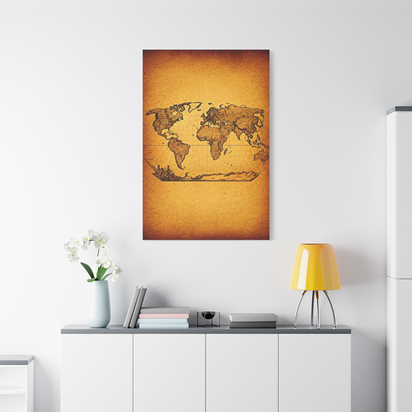 Old World Nautical Map Wall Art & Canvas Prints