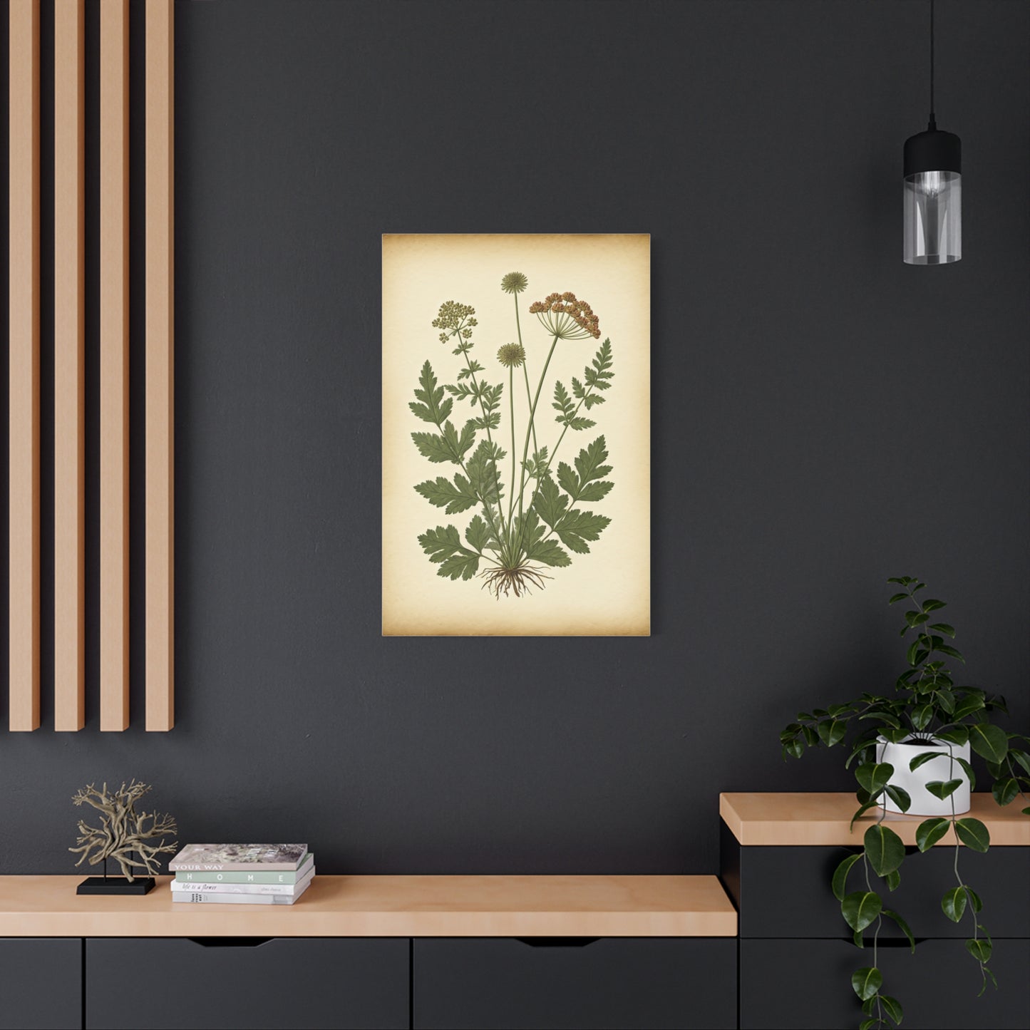 Antique Herbal Arrangement Wall Art & Canvas Prints