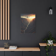 Canyon Flight Into Golden Distance Wall Art & Canvas Prints
