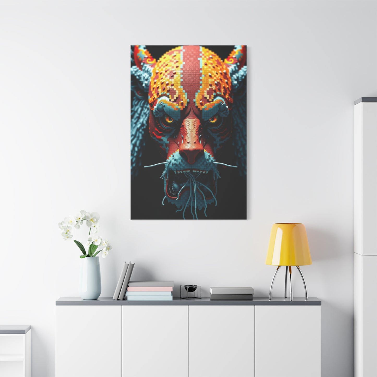 Geometric Grandeur Canvas Wall Art & Canvas Print