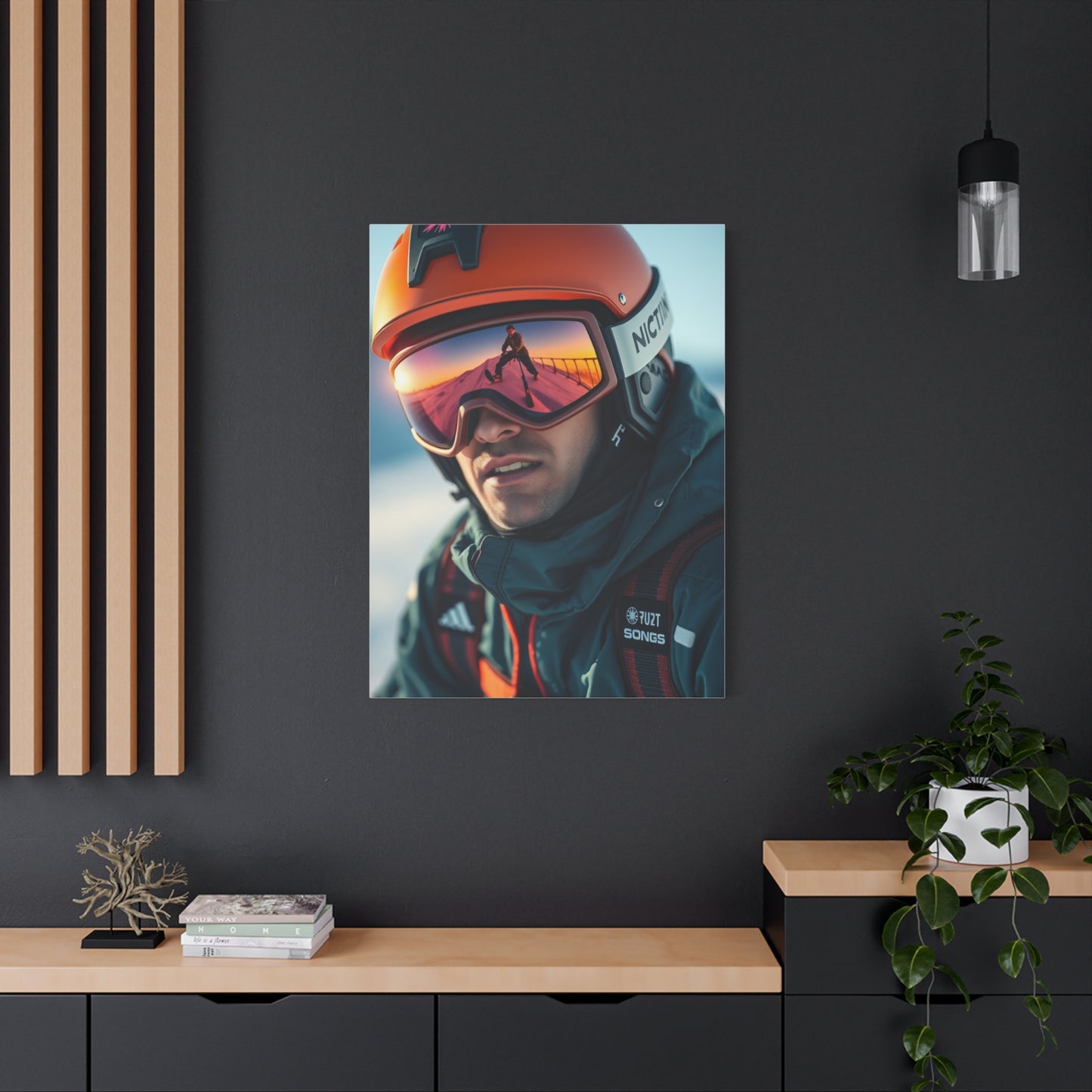 Skiing Art Supreme Gallery Wall Art & Canvas Print