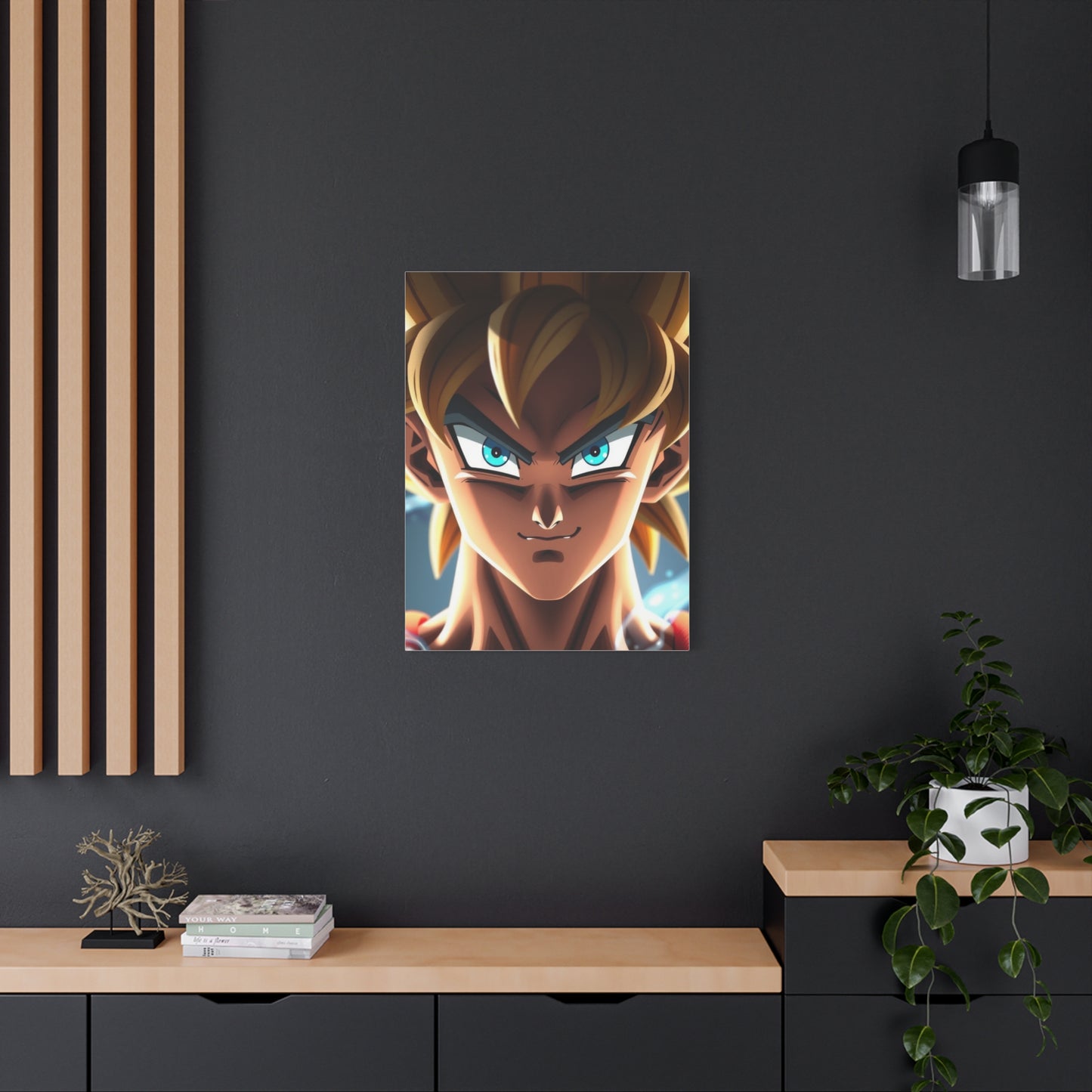 Epic Saiyan Reverie Canvas Art