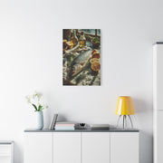 Fresh Whole Fish Mediterranean Prep Wall Art & Canvas Print