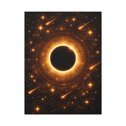 Golden Eclipse Celestial Wall Art & Canvas Print