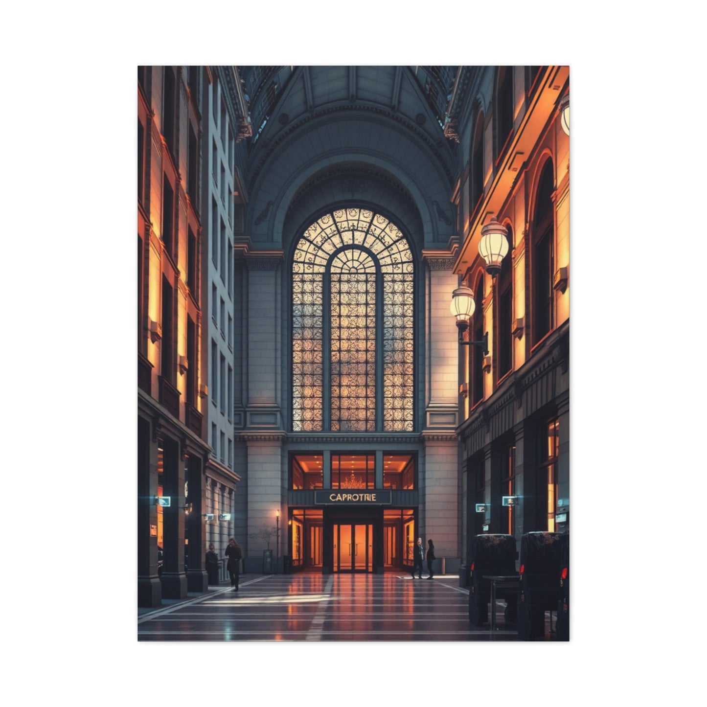Architectural Symphony Canvas Wall Art & Canvas Print