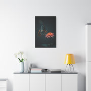 Swallowtail Butterfly and Pink Garden Flower Wall Art & Canvas Prints