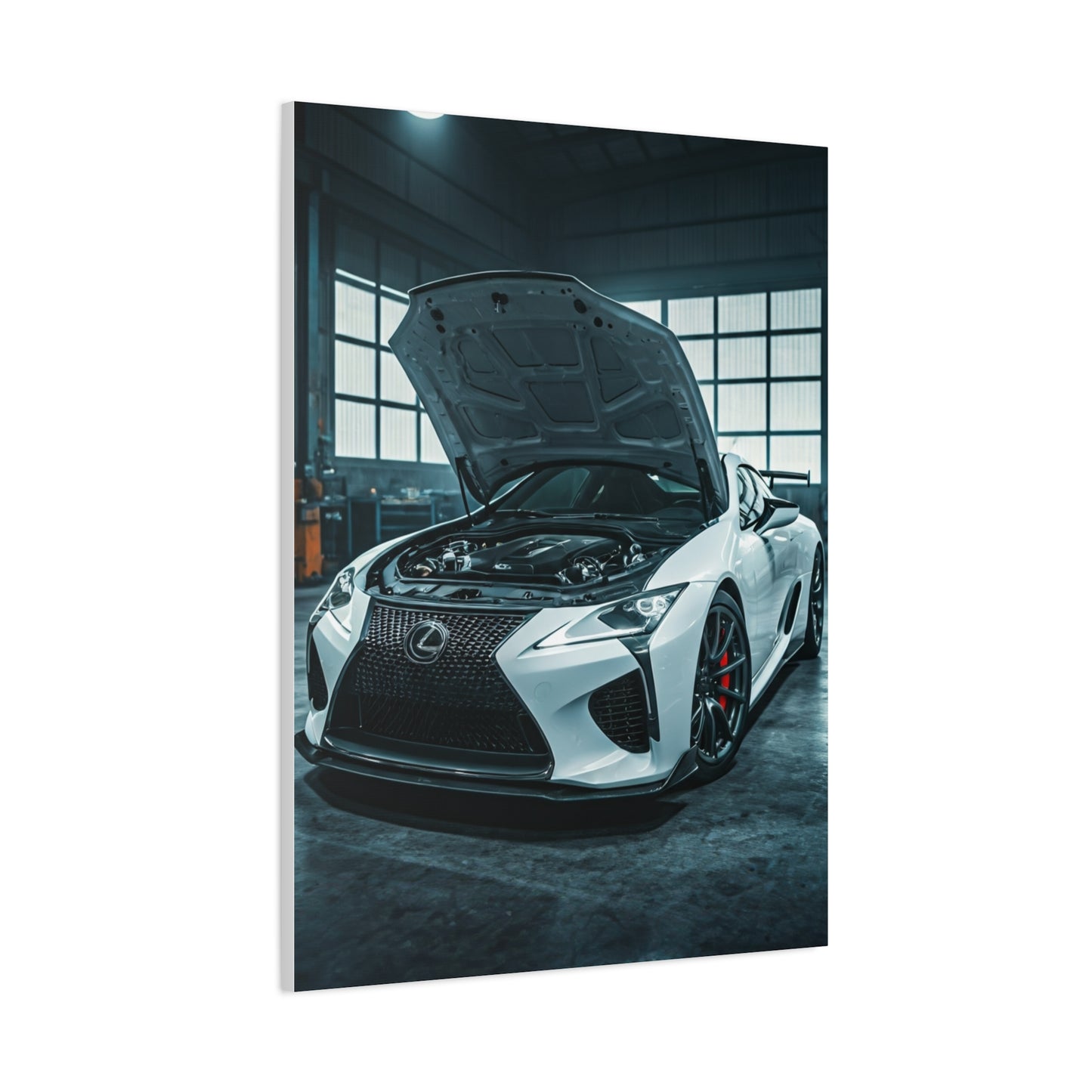 Lexus LC 500 Night Workshop Mood Wall Art & Canvas Prints