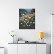 Wildflower Lakeside Meadow Wall Art & Canvas Print