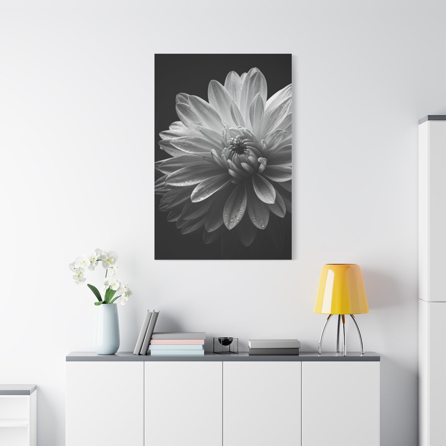 Chrysanthemum in Timeless Shadow Wall Art & Canvas Prints