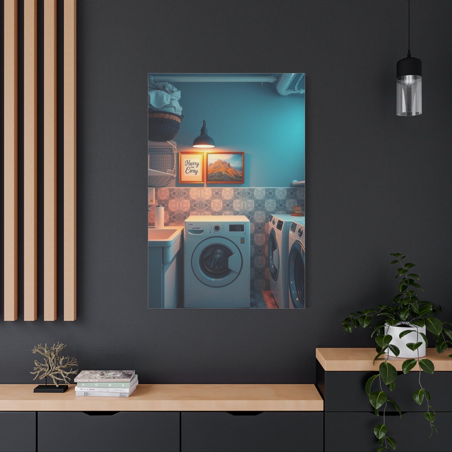 Laundry Room Art Luxury Canvas Wall Art & Canvas Print