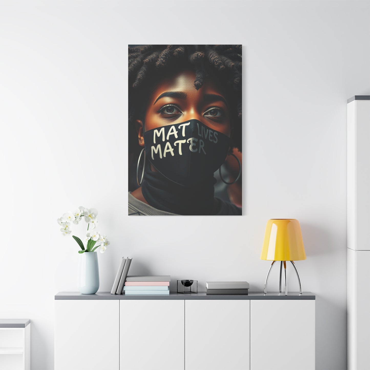 Black Lives Matter Art Supreme Gallery Wall Art & Canvas Print