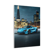 McLaren 720S London Skyline Dusk Wall Art & Canvas Prints