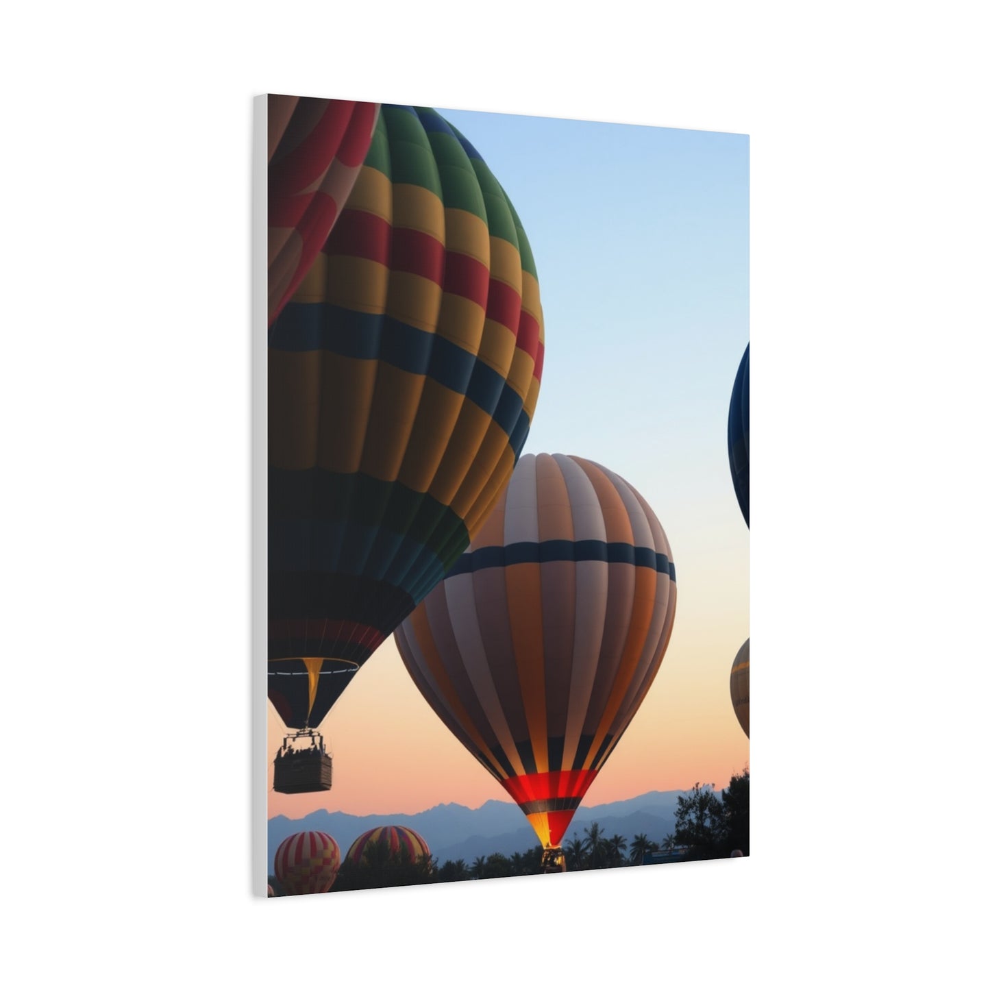 Hot Air Balloon Art Supreme Canvas Wall Art & Canvas Print