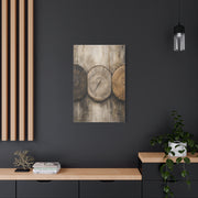 Natural Wood Grain Tree Rings Abstract Trees Wall Art & Canvas Print