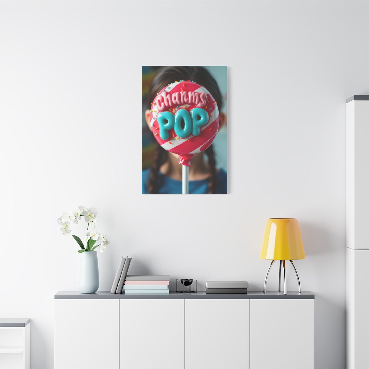 Sophisticated Candy Whirl Wall Art & Canvas Print