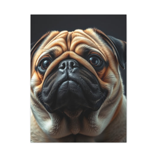 Supreme Pug Art Beautiful Collection Wall Art & Canvas Print