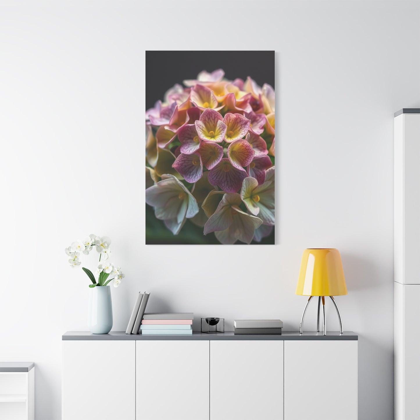 Vision Hydrangea Flower Art Art Wall Art & Canvas Print