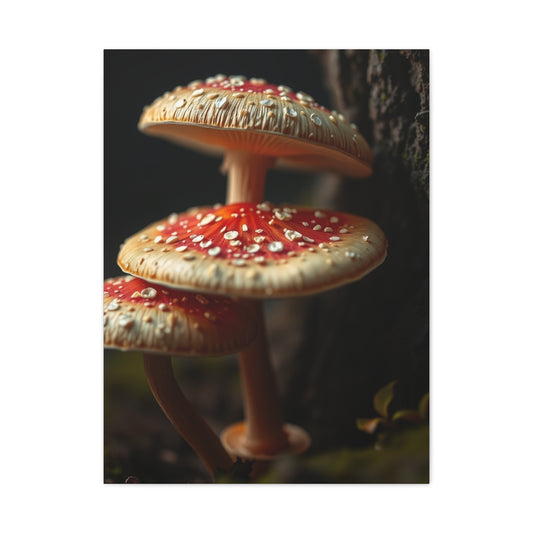 Vision Mushrooms Wall Art Art Wall Art & Canvas Print