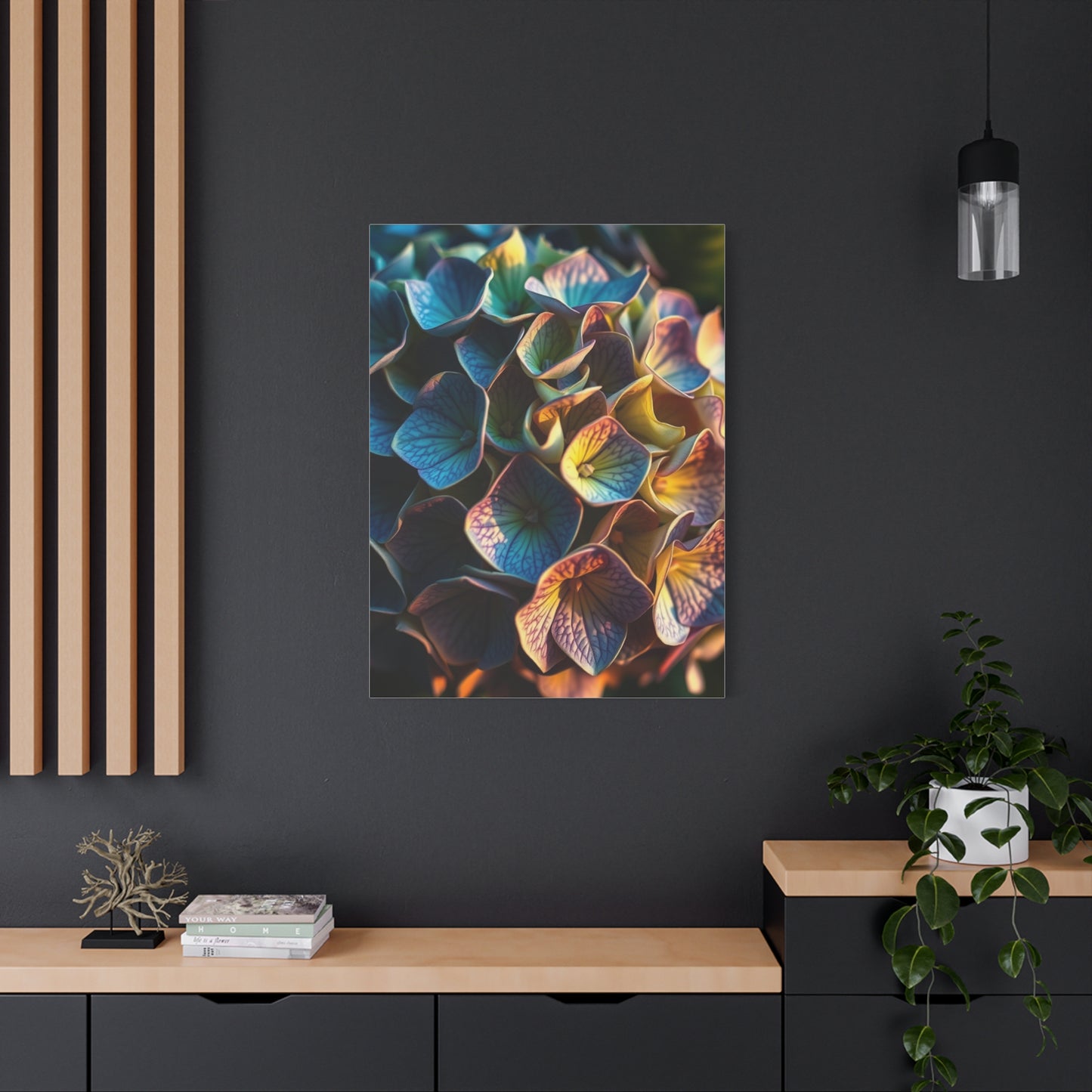 Elite Hydrangea Flower Art Vision Wall Art & Canvas Print