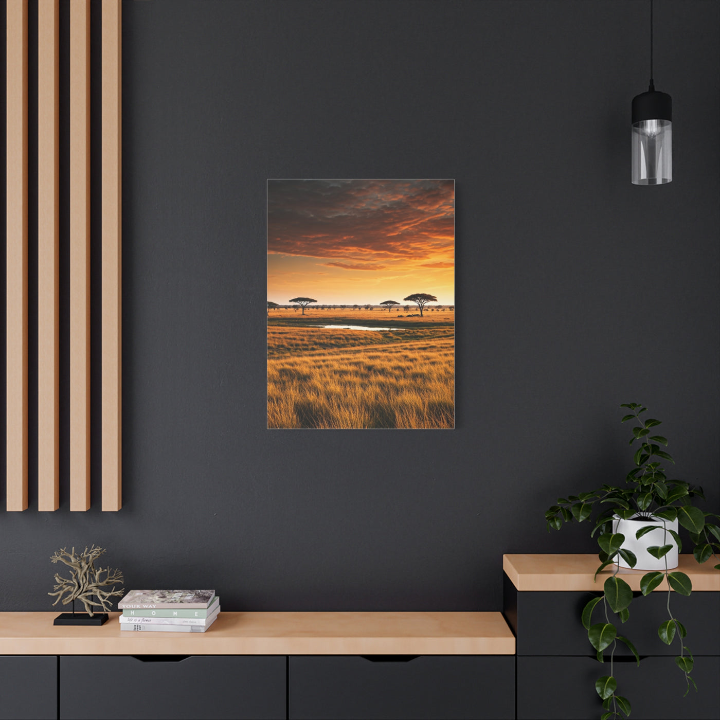 Stormlight Over Emerald Jungle Valley Wall Art & Canvas Prints
